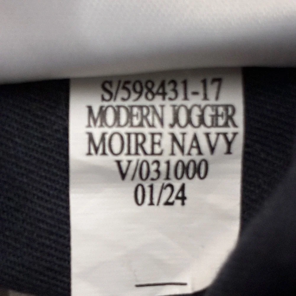 Old Navy Modern Jogger Pants Built-in Flex Built-in Flex Moiré Navy XS